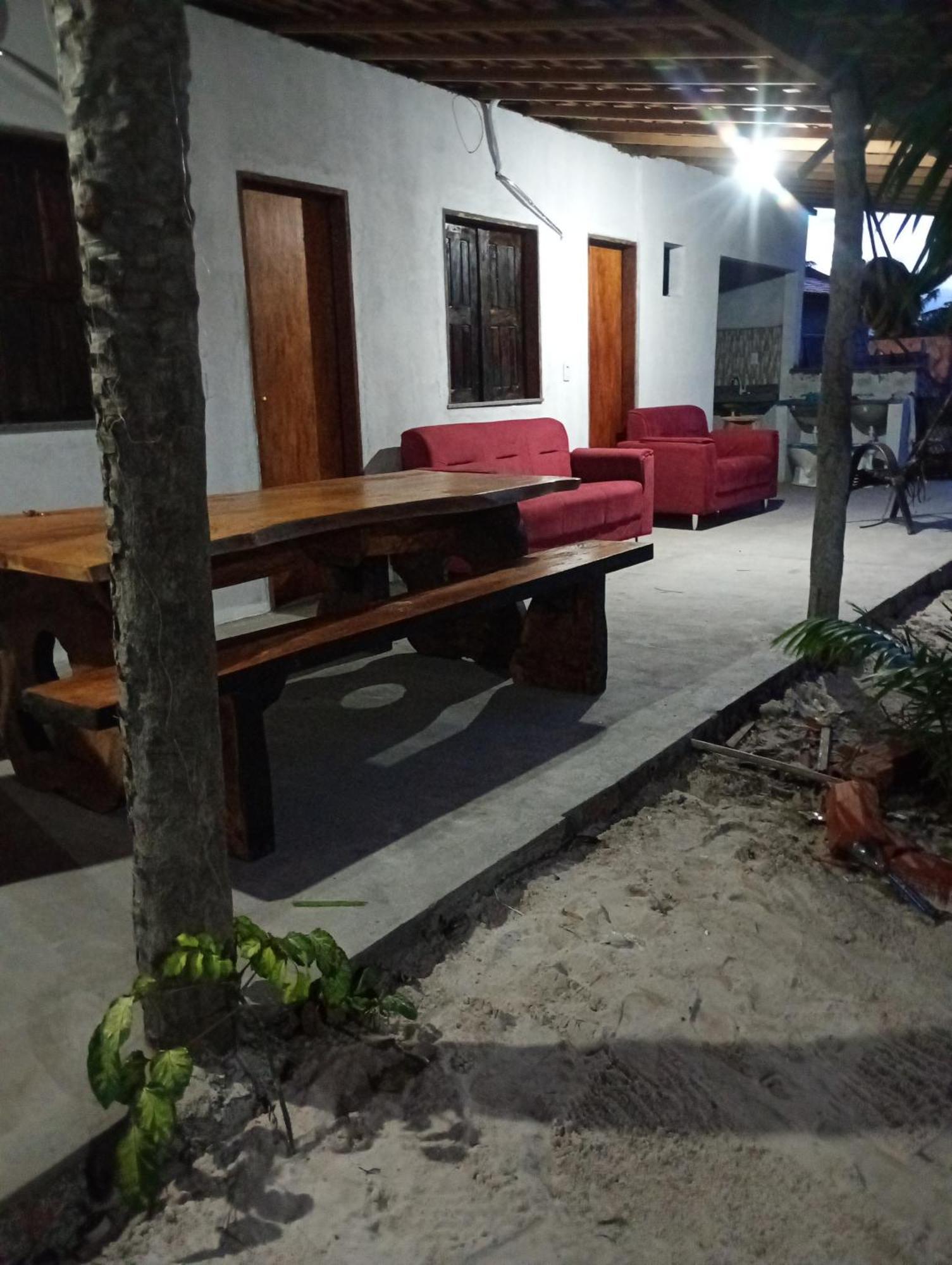 Hostel E Camping Na Rua Das Flores Santo Amaro do Maranhao 外观 照片
