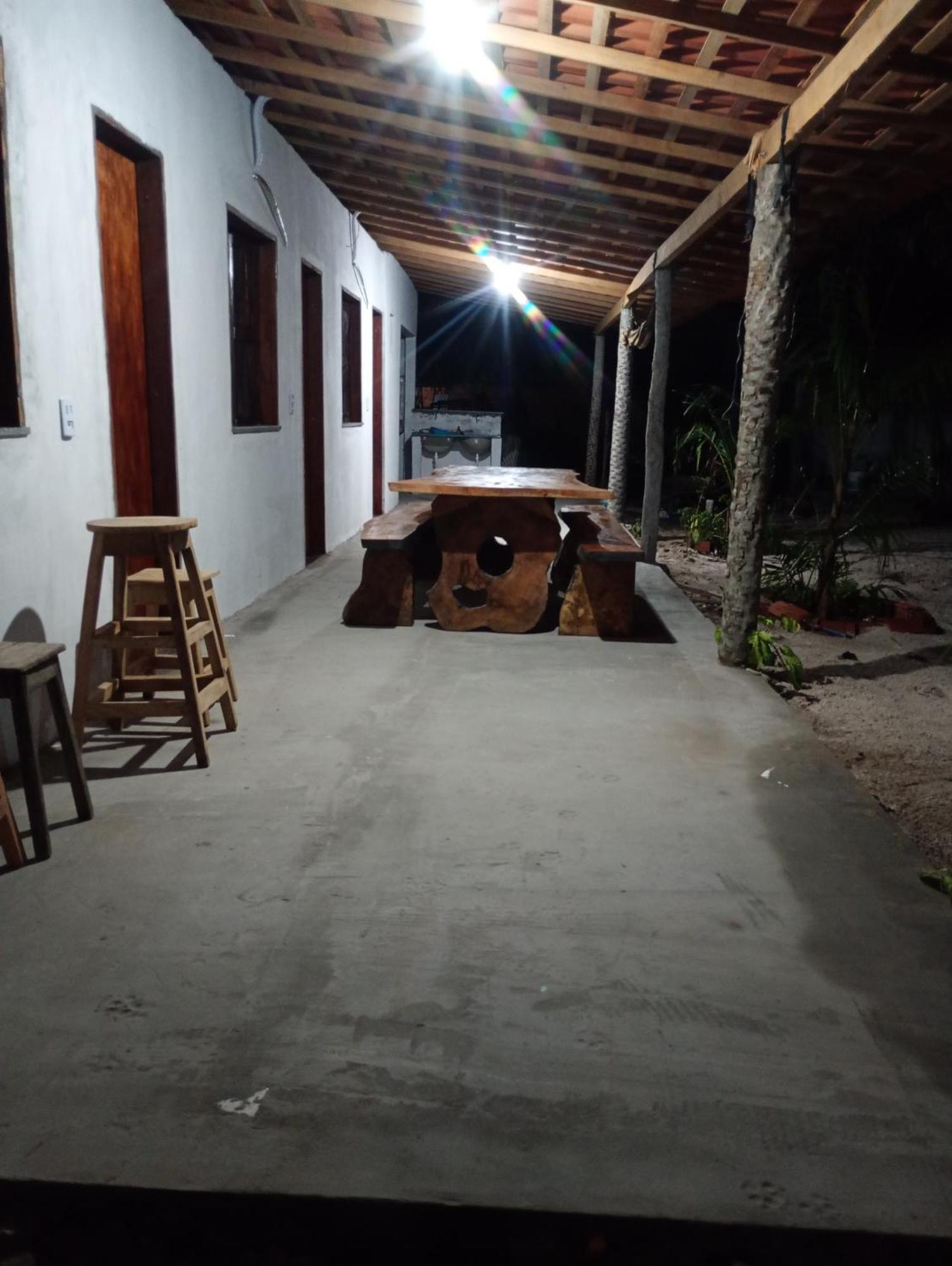 Hostel E Camping Na Rua Das Flores Santo Amaro do Maranhao 外观 照片