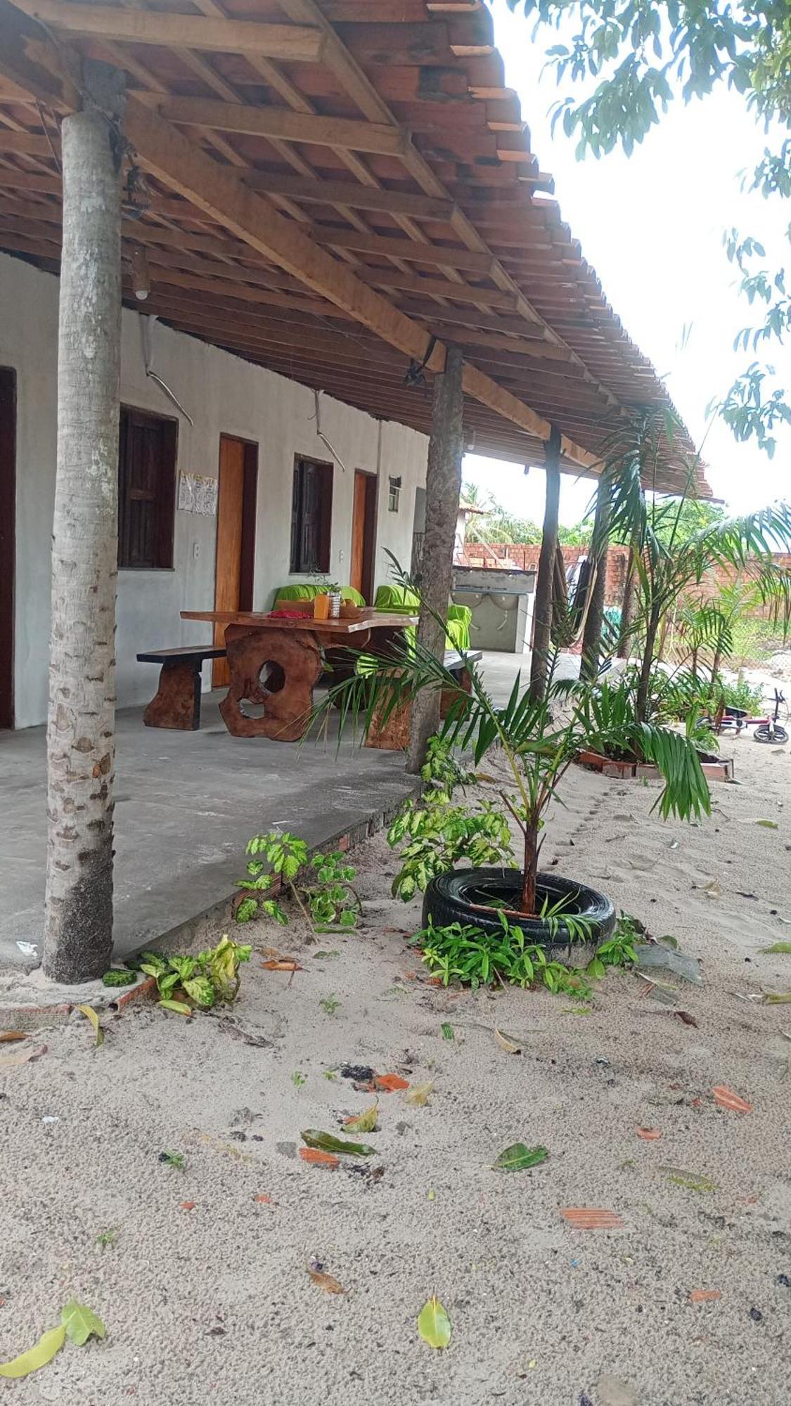 Hostel E Camping Na Rua Das Flores Santo Amaro do Maranhao 外观 照片